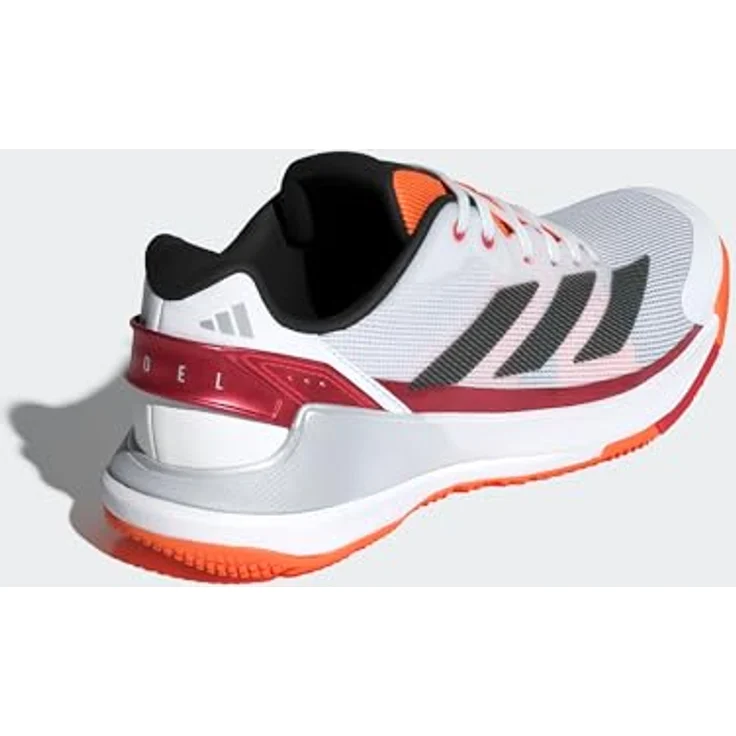 adidas Crazyquick Laufschuhe JR4647-NARANJA für Herren, leichte Konstruktion mit Lightstrike Dämpfung und griffiger Adiwear Außensohle, Cloud White / Core Black / Lucid Orange – Bild 7