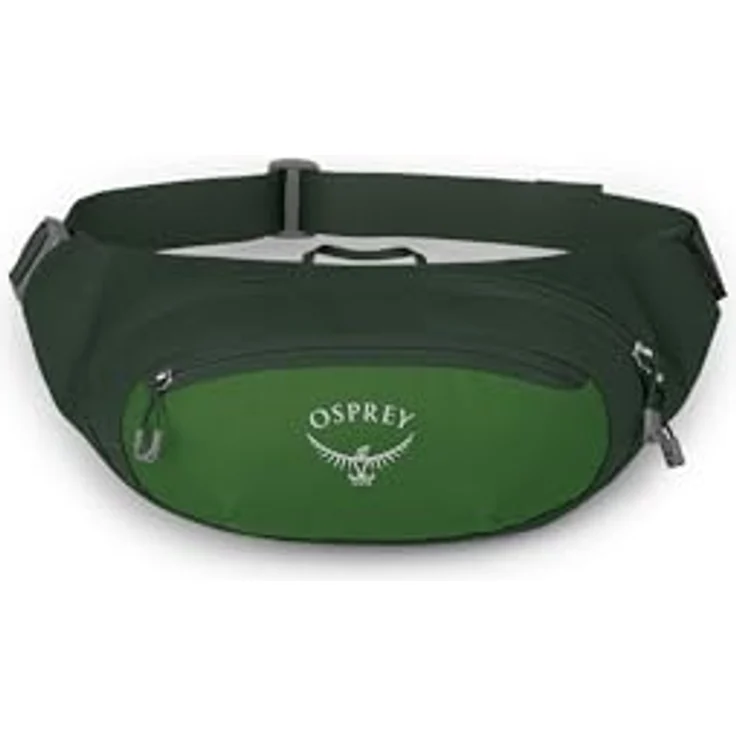 Osprey Daylite Waist Pack, vielseitiger Laufgürtel in Green Belt/Green Canopy, strapazierfähig und bluesign PRODUCT – Bild 3
