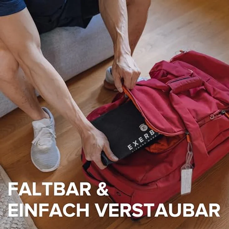 Exerbell Kettlebell verstellbar & faltbar 2-14 kg (2 x Grau) – Wasser- und Sandsack Kettelball – Strength Training Equipment – Bild 2