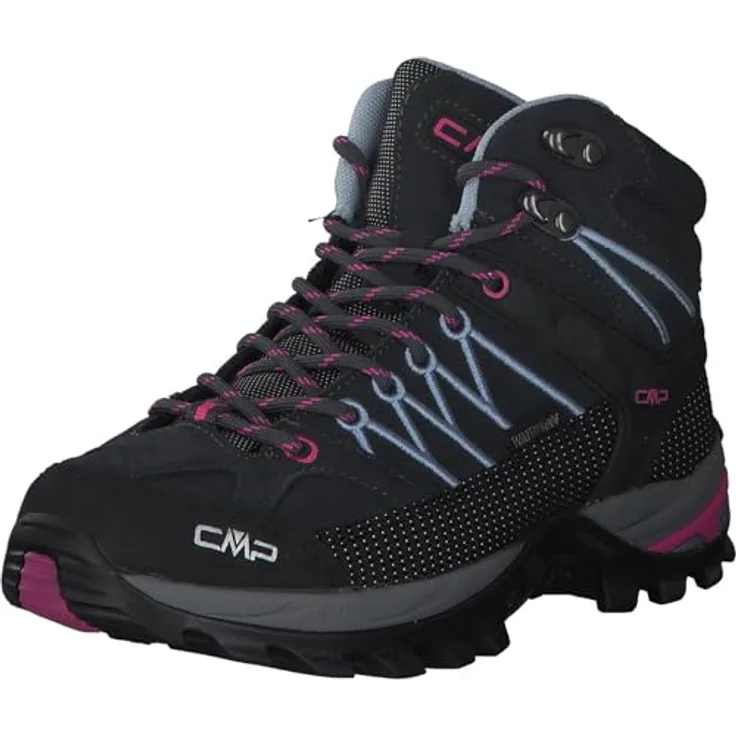 CMP Campagnolo Rigel WP, Damen Wanderschuhe, wasserdicht und atmungsaktiv, Grau, Größe 36