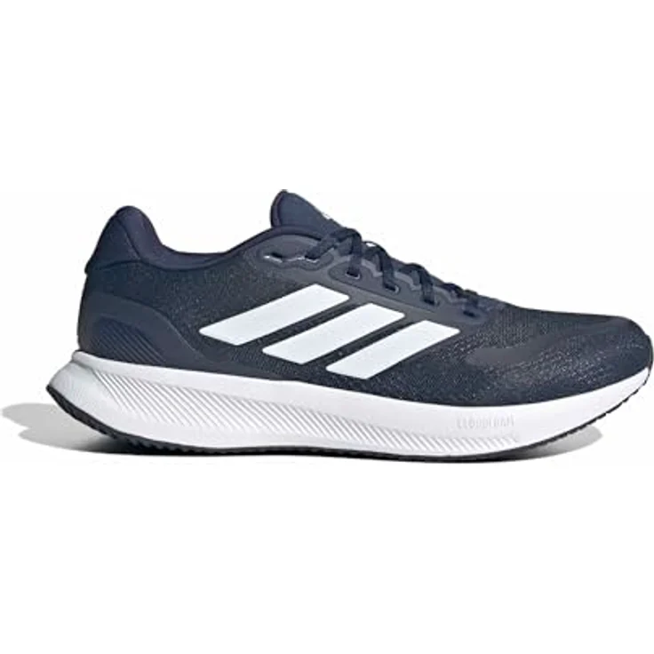 Lotto Runfalcon Laufschuhe, Herren, Atmungsaktives Obermaterial, Leichte EVA-Zwischensohle, Rutschfeste Gummisohle, Verstärkter Fersenbereich, legink/ftwwht/cblack, Größe 42 – Bild 3