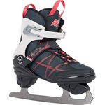 K2 Damen Schlittschuhe ALEXIS ICE FB, gray-pink, mit Edelstahl-Eiskunstlaufkufen und wasserabweisendem Material