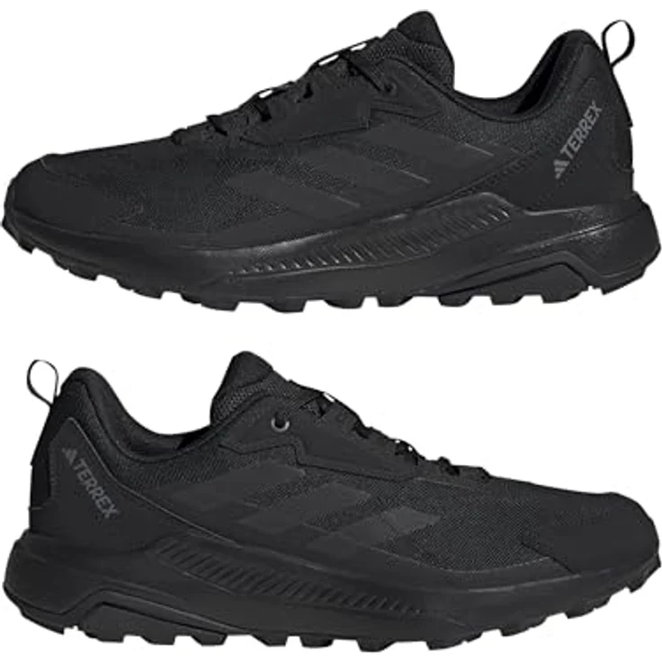 adidas TERREX ANYLANDER, Wanderschuh mit Traxion Außensohle und Recyclingmaterialien, schwarz – Bild 7