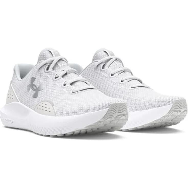 Under Armour Charged Surge 4, Laufschuhe für Damen, atmungsaktiv, Dämpfung, Weiß EU 41 – Bild 4
