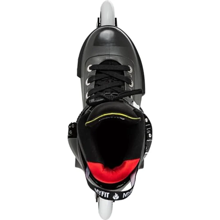 POWERSLIDE Next 90 Inline-skates Grau EU 40-41 - Urban Freeride-Stil, HXG-Rocker-Technologie, Trinity-3-Punkte-Montagesystem – Bild 5