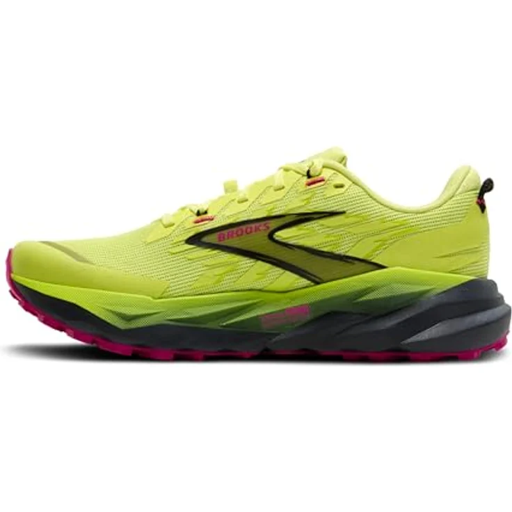 Brooks Running Cascadia 19, Damen Trail-Laufschuhe, Größe 40.5, Gelb – Bild 5