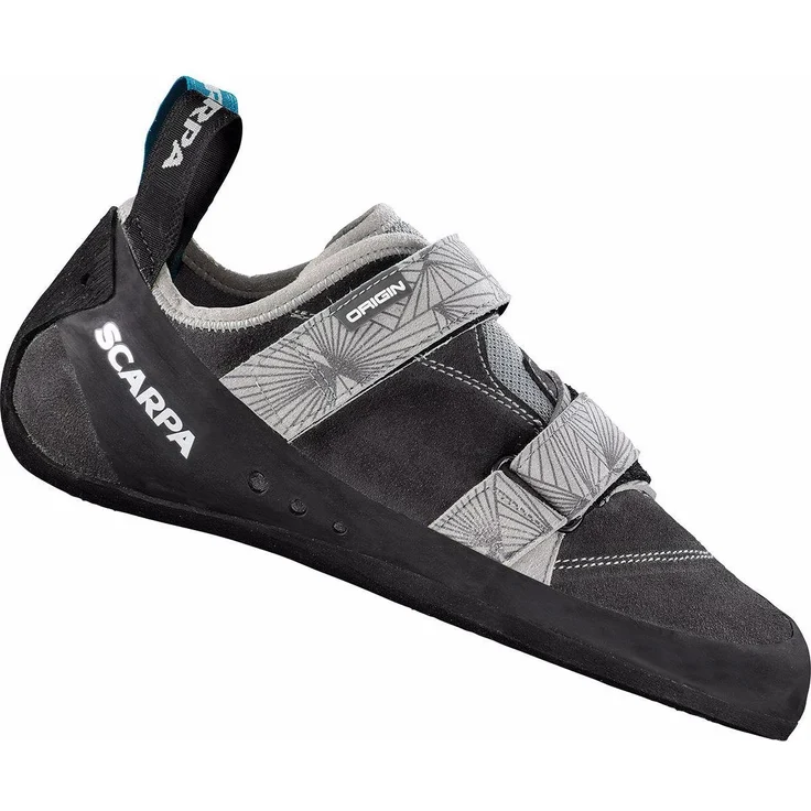 Scarpa Origin Herren Kletterschuhe, ideal für alpine Routen und Bouldern, Größe 49, Grau – Bild 1