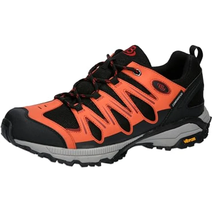Brütting Herren Wanderschuhe Expedition, flexibel, robust, Größe 41, Schwarz – Bild 1