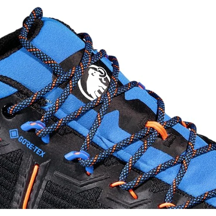 Mammut Alnasca Knit III Low GTX Men, Herren Wanderschuhe mit GORE-TEX Membran, Vibram Megagrip, Schwarz – Bild 7