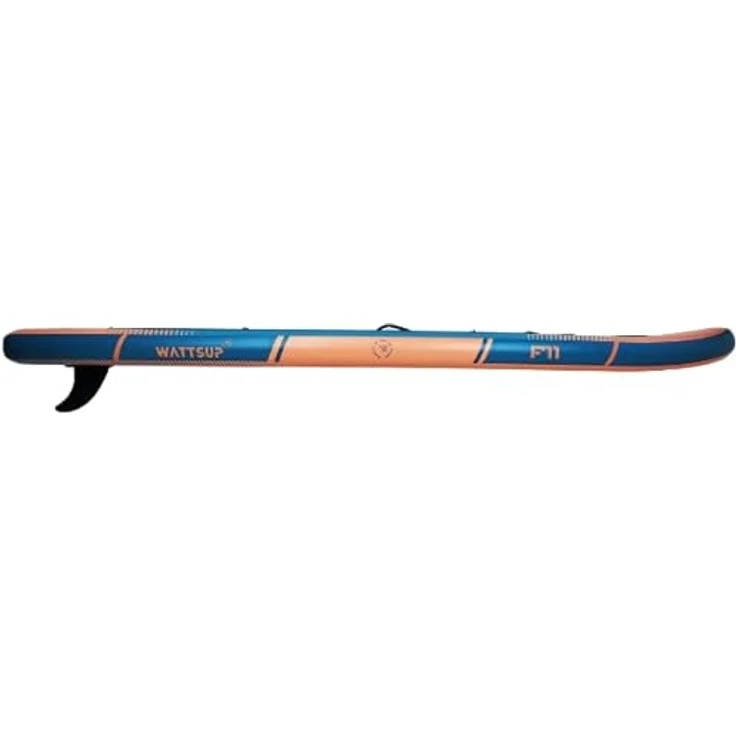 WattSUP F11 SUP Board Stand Up Paddle Surf-Board Paddel ISUP 335x81cm, Kunststoff, Blau / Orange – Bild 9