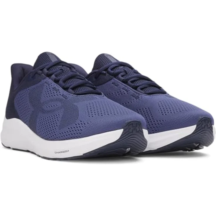 Under Armour Charged Pursuit 4 Bl, Herren Laufschuhe mit atmungsaktivem Mesh und Charged Cushioning, Blau – Bild 3