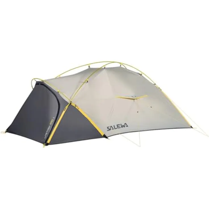 Salewa Litetrek Pro II-Zelt, Grau - Leichtes und robustes 2-Personenzelt für alpines Trekking