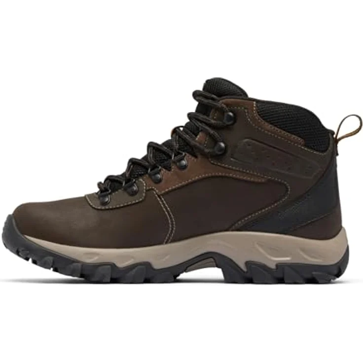Columbia Newton Ridge™ Plus II Waterproof, Herren Wanderschuhe mit rutschfester Gummisohle, Braun (41.5) – Bild 7