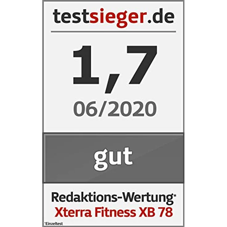 XTERRA Ergometer Heimtrainer Fitnessbike XB 78 – Bild 2
