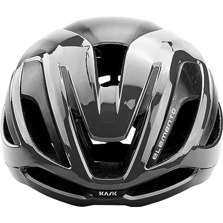 KASK Elemento Fahrradhelm, aerodynamischer Performance-Helm, schwarz, Größe M (52-58 cm) – Bild 2