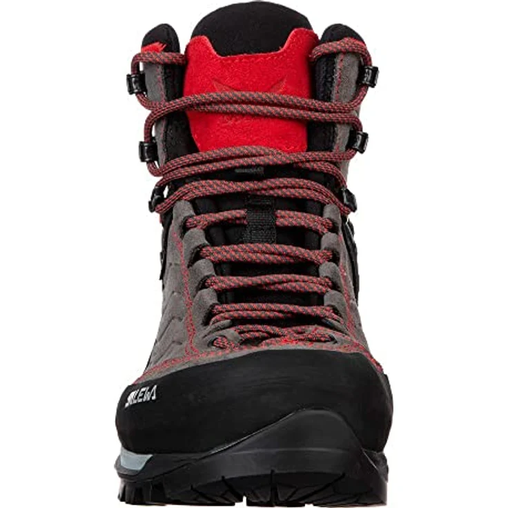 Salewa MTN Trainer Mid GTX, Herren Wanderschuhe für anspruchsvolle Trekkingtouren, wasserdicht, beige schwarz, Größe 46.5 – Bild 7