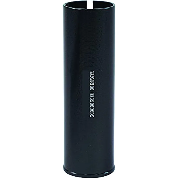 Cane Creek Sattelstützen-Reduzierhülse Shim 25.4 > 27.0mm, schwarz, aus 7005 Aluminium, leichtgewichtig (12-48g)