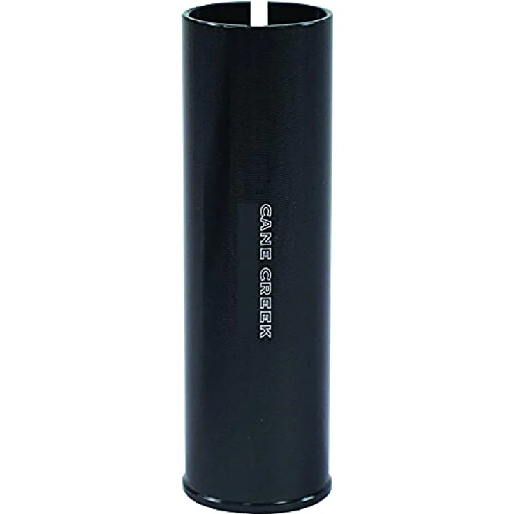 Cane Creek Sattelstützen-Reduzierhülse Shim 25.4 > 27.0mm, schwarz, aus 7005 Aluminium, leichtgewichtig (12-48g) – Bild 1