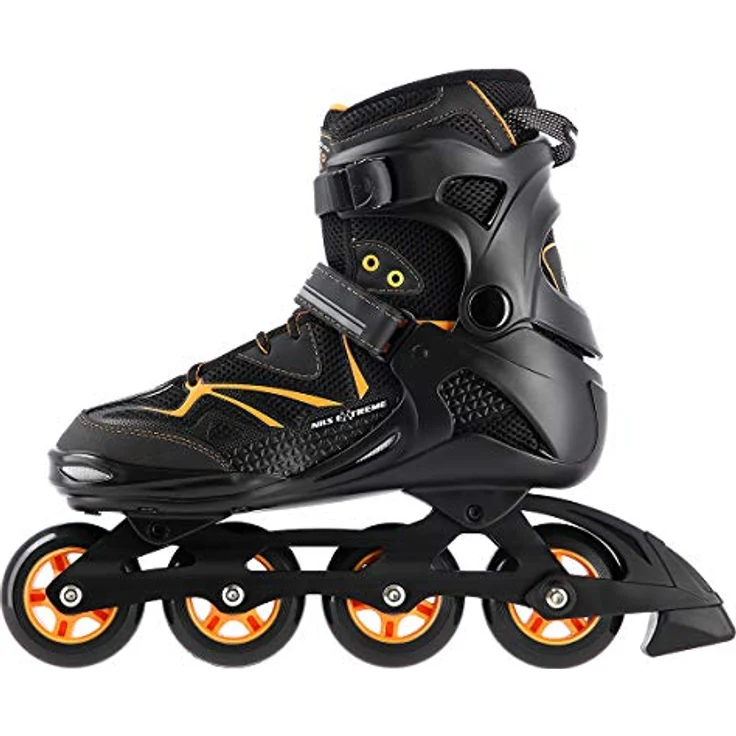 Nils Extreme NA9022 Orange 40 Inline-Skates mit ABEC9-Lager und 80-mm-Rädern – Bild 3