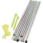 Outwell Upright Pole Pack 130 cm, Zeltstangen Set in Silber