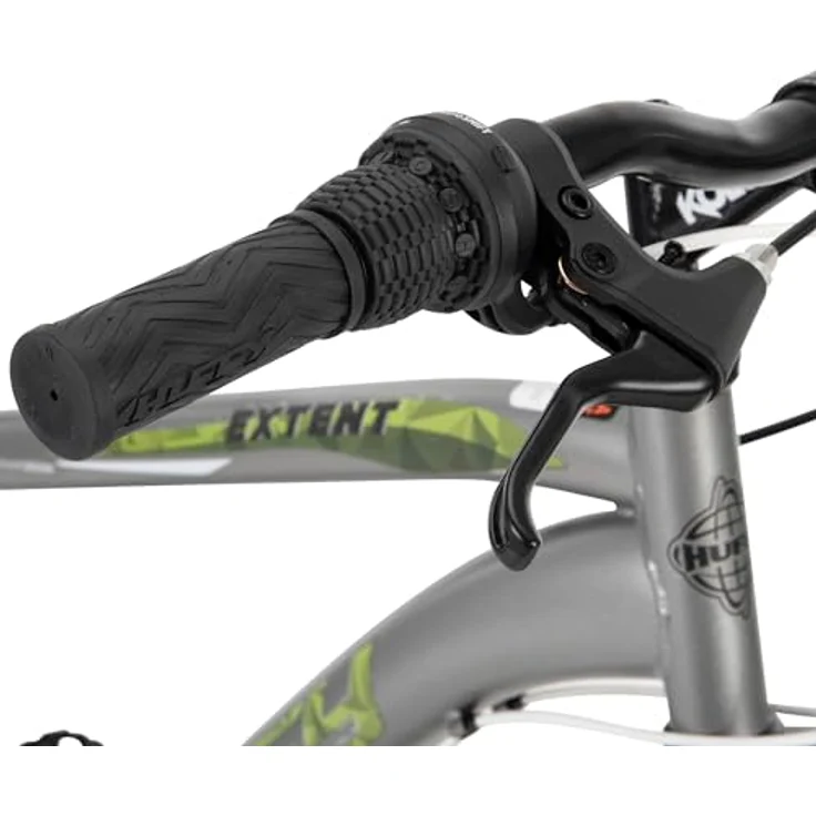 Huffy Extent Mountainbike 26", Matte Gunmetal, 18-Gang, präzise Bremsen für optimale Kontrolle – Bild 3