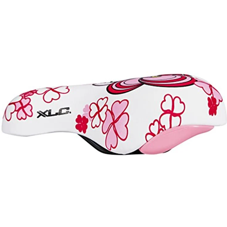 XLC Kinder-Sattel SA-C02, komfortabler Unisex Fahrradsattel mit Stahlgestell und Vinylbezug, Kantenschutz – Bild 3