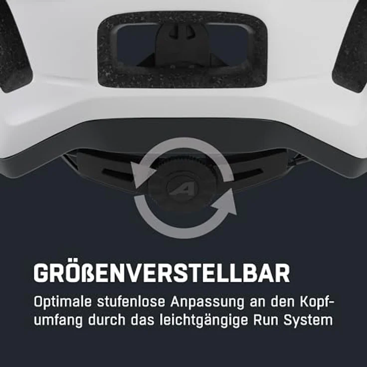 ALPINA Trekking-Fahrradhelm Paranus, weiß, mit stoßabsorbierender EPS-Innenschale und großer Luftzirkulation – Bild 5