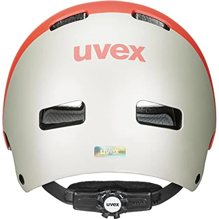Uvex kid 3 cc grapefruit - sand mat 55-58 cm – Bild 4