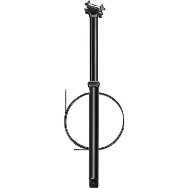 Crankbrothers Highline 3 Dropper-Sattelstütze, 200mm Hub, 31.6mm Durchmesser, 569mm Länge, schwarz, zuverlässige Hydraulikkartusche