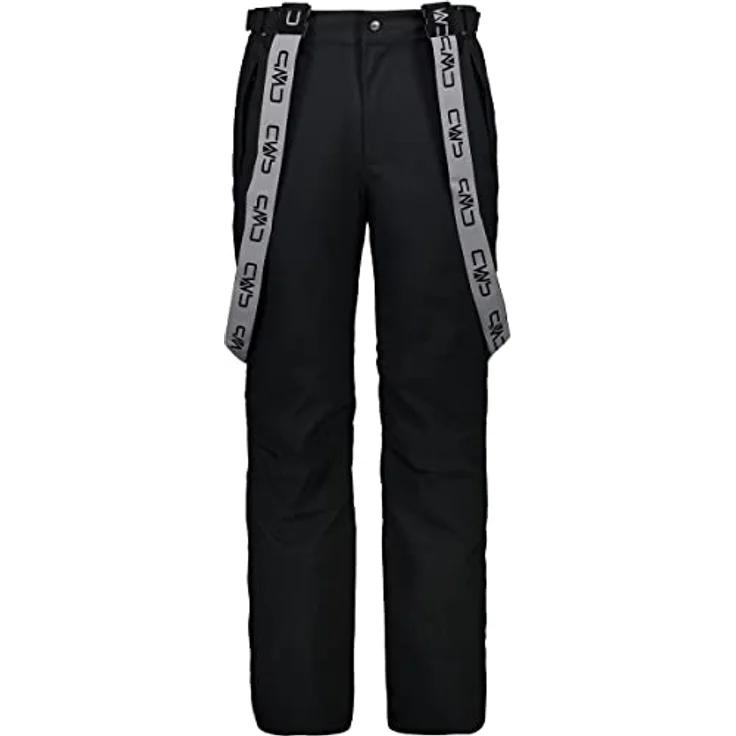 CMP Campagnolo Man Pant, Herren Skihosen aus Super Roubaix, elastisch und atmungsaktiv, Schwarz, XL – Bild 2
