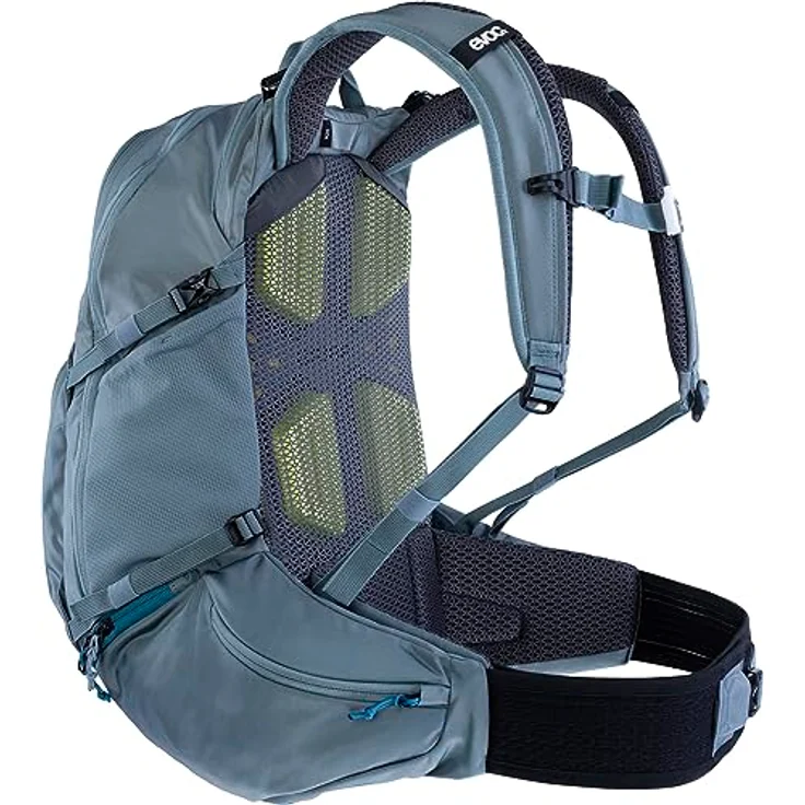 Evoc Explorer 26, Wanderrucksack für Herren, 45 cm, blau, 100% Polyester, kompakt (27 cm x 14 cm) – Bild 10