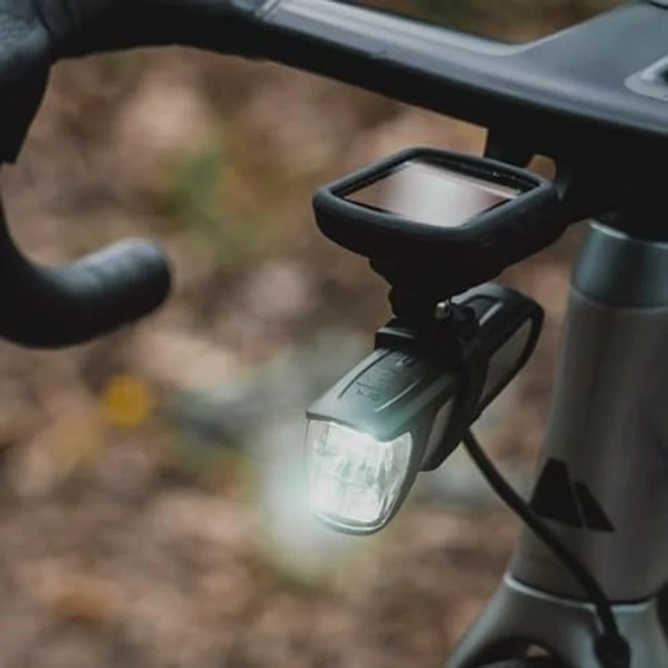 busch+müller IXON Core 2 Fahrradlicht, StVZO-zugelassen, verbesserte Lichttechnologie, kompakte Abmessungen 117 x 37 x 44 mm, leichtgewicht 125 g, Schwarz – Bild 2
