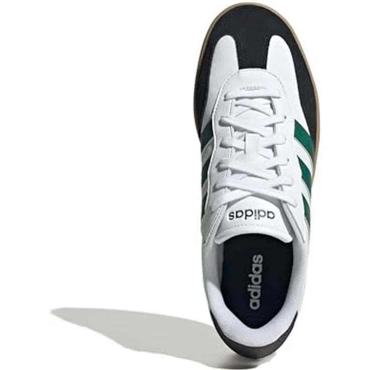 Adidas BarredaJR1323 Herren Turnschuhe Weiß, Synthetik- und Wildleder-Obermaterial, Gummi-Cupsohle, reguläre Passform – Bild 7