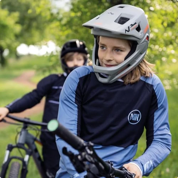 ABUS YouDrop FF, Fullface-Helm für MTB, Skatepark und Downhill, Schwarz, Größe S, mit abnehmbarem Kinnbügel und Zoom Ace Verstellsystem – Bild 5