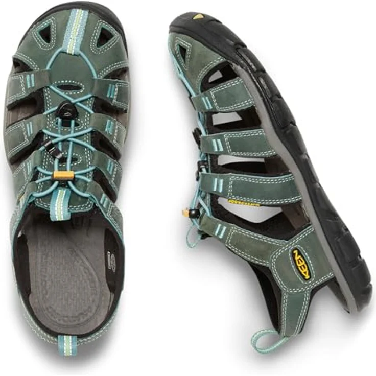 Keen Clearwater Leather Cnx, Wanderschuhe mit Wasserabweisendem Leder und Gummisohle, Größe 38,5 – Bild 4