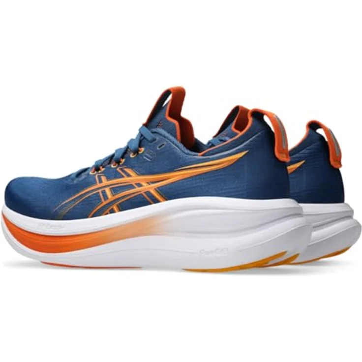Asics GEL-NIMBUS 28, Laufschuhe mit FF BLAST PLUS-Dämpfung und PureGEL-Technologie, blau, Größe 43.5 – Bild 3