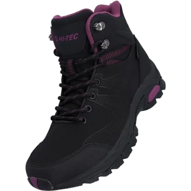 Hi-Tec Jackdaw Mid WP W, Wanderschuh für Frauen mit hohem Schaft und trittsicherer Gummi-Sohle – Bild 4