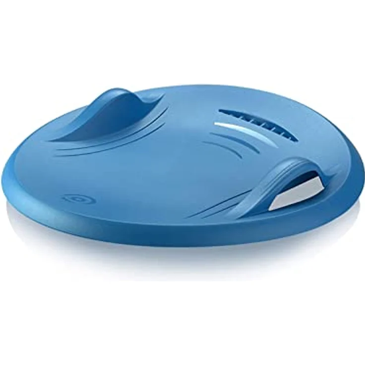 Gizmo Riders Schneerutscher SUPERNOVA 60, blau, mit bremsbarer Rückwärtsbewegung und ergonomischen Handgriffen, Tragfähigkeit 90 kg – Bild 1