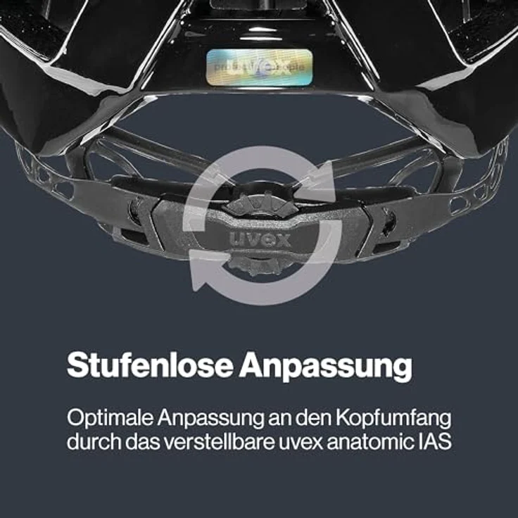 Uvex Sports Quattro, Velohelm für E-Bike und MTB, (56 - 61 cm), mattschwarz, 17 Belüftungsöffnungen, integrierte Sonnenblende und Fliegengitter – Bild 6