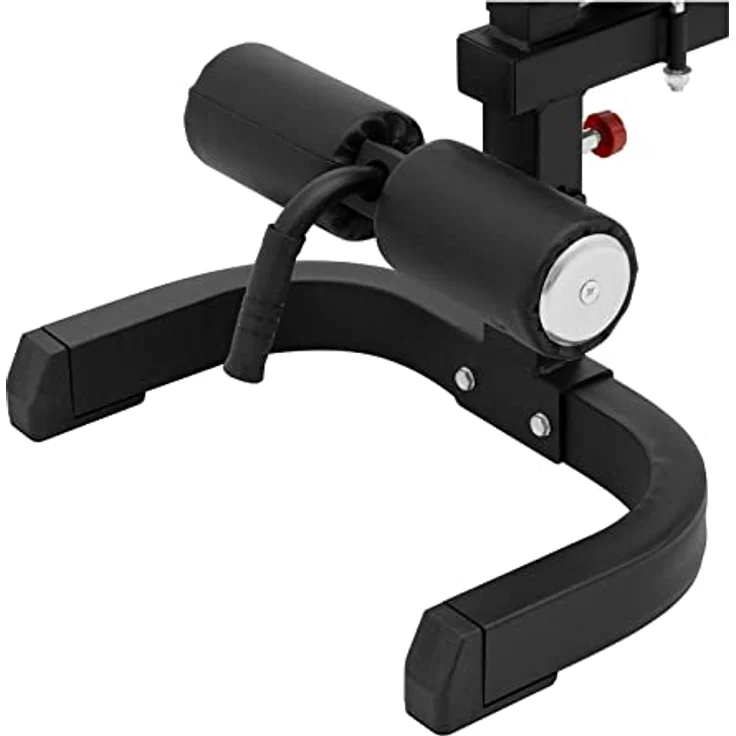 GR Gymrex Gymrex GR-TB 56 Schrägbank bis 150 kg einstellbar 80-180° Neigung Fitnessbank Trainingsbank, robustes Stahl und Kunstleder, ergonomische Polsterung, schwarz – Bild 2
