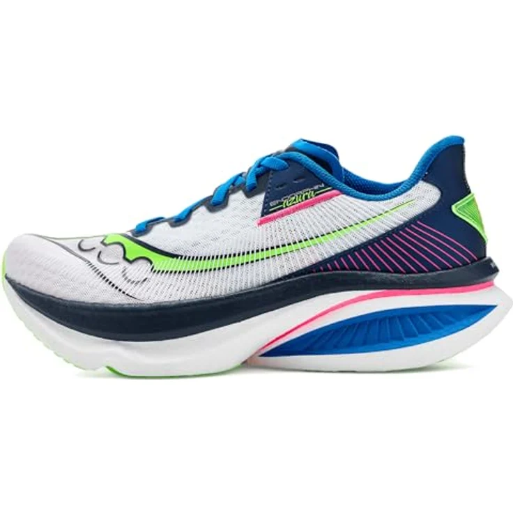 Saucony Endorphin Azura, Herren Laufschuhe mit PWRRUN PB Dämpfung und SpeedRoll-Technologie, Weiß, EU 44.5 US 10.5 – Bild 5