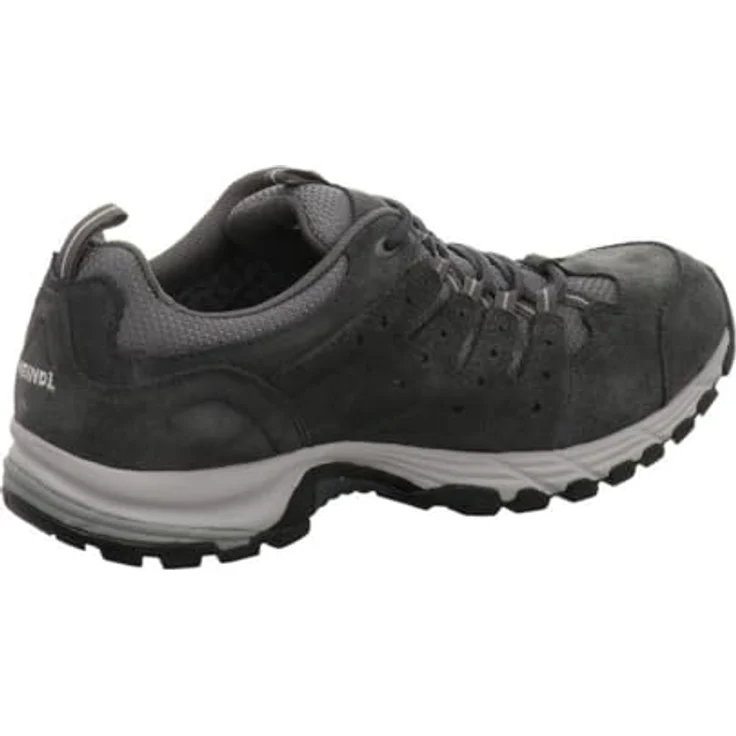 Meindl Rapide GTX, Wanderschuhe aus Velourleder in Grau, Größe 46.5, weit geschnitten – Bild 2