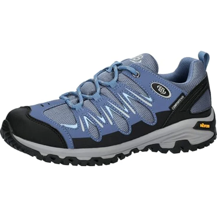 Brütting Outdoorschuh Expedition, robuster Wanderschuh mit Schnürung, Größe 41, Nylon und Gummi-Laufsohle – Bild 1