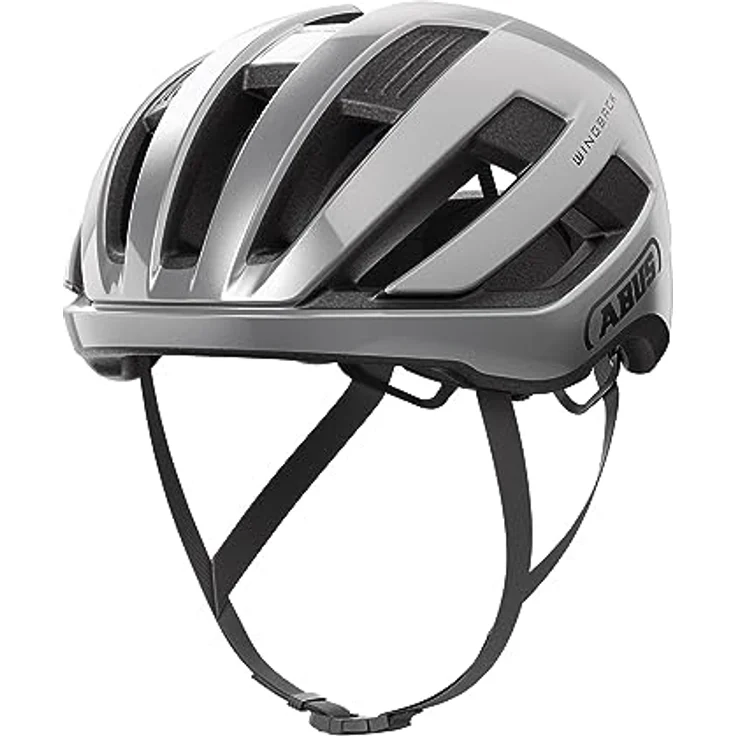 Abus WingBack, Velohelm (57 - 61 cm) mit tiefen Belüftungskanälen und Quin-fähigem Design, 250 g – Bild 5