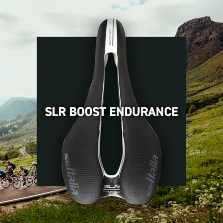 Selle Italia SLR Boost Endurance Superflow, Fahrradsattel mit Light Gel Plus Polsterung für optimalen Komfort bei langen Fahrten – Bild 10