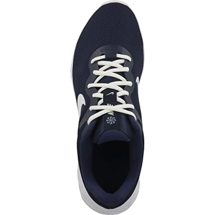 Nike Revolution 6 Running, Herren Laufschuhe mit atmodungsaktivem Obermaterial, Dämpfung und regulärer Passform, Blau, Größe 45 – Bild 2