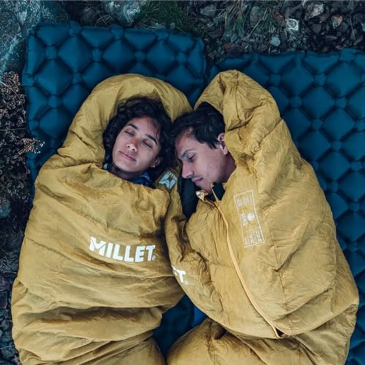 MILLET Baikal 750 Reg Unisex Schlafsack, Blau, Komforttemperatur 10 °C, wasserdicht und isoliert, Einheitsgröße – Bild 5