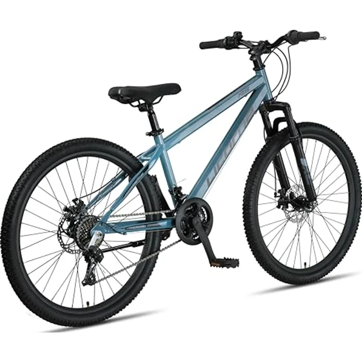Licorne Bike Thunder Premium Mountainbike, Aquamarine, 26 Zoll, für Mädchen, Jungen, Herren und Damen, Discbremse, robuste Schaltung, 85% vormontiert – Bild 3