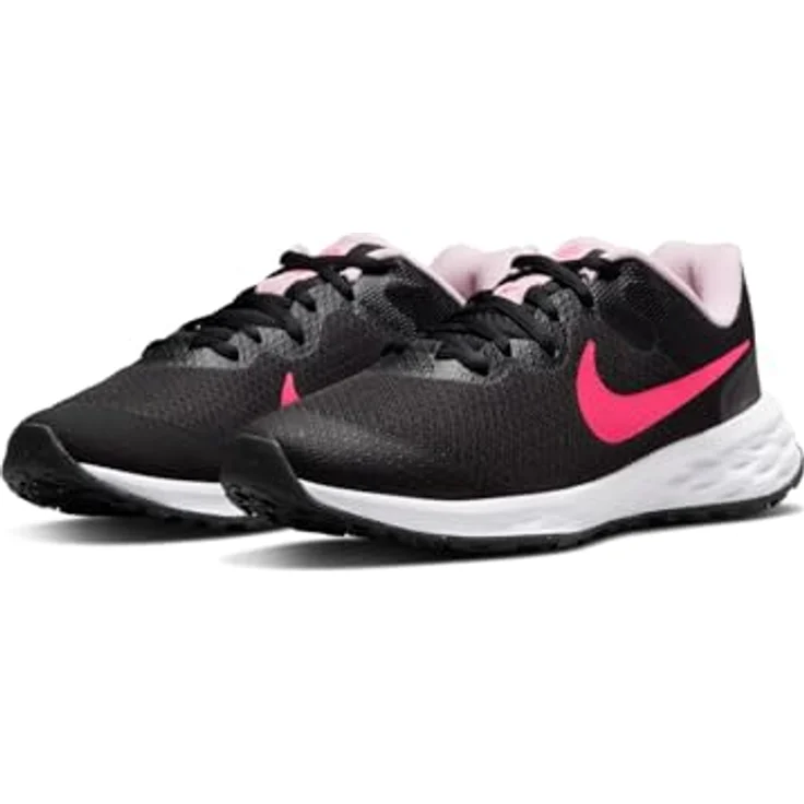 NIKE Revolution 6 Nn (Gs) Laufschuhe Kinder, atmungsaktiv, schwarz, Größe 38,5 – Bild 6
