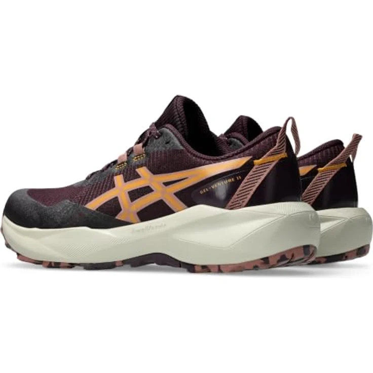 Asics GEL-VENTURE 1012B933, Laufschuhe für Damen, atmungsaktiv, Dunkel Aubergine/Sandstorm, hohe Dämpfungstechnologie, für neutrale Pronation – Bild 9